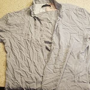 Zara man casual button down